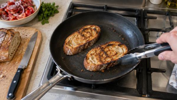 Step 2: Toast the bread