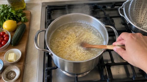 Step 1: Boil the orzo
